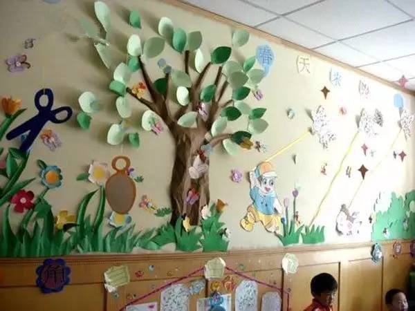 幼儿园大班最新墙饰,幼儿园大班最新墙饰
