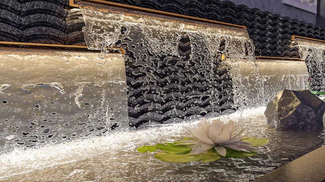 最新水幕墙，高科技重塑生活品质，灵动之美展现现代家居风采