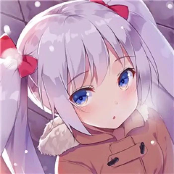 双马尾动漫少女,双马尾动漫少女,一场自然美景的心灵之旅