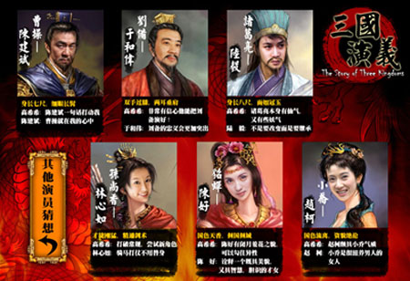 科技重塑经典,演绎时代传奇,新三国演员表概览