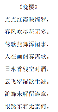 诗词比赛题目,小巷深处的诗意小店