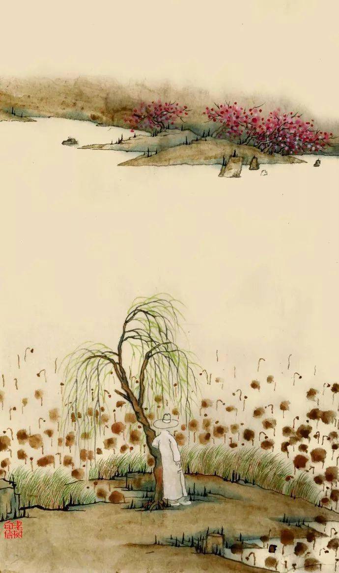 老树画作新诗韵,老树画作新诗韵——传统与创新的融合之美