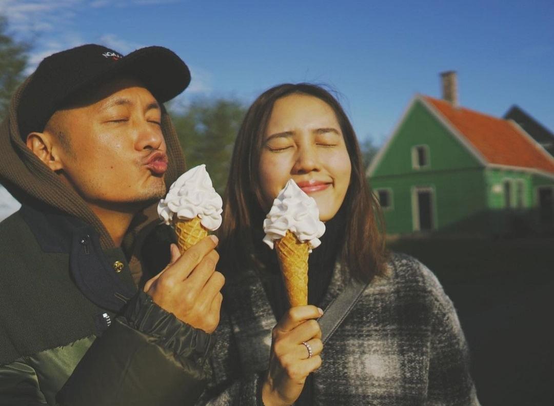 余文乐与王棠云,自然美景中的最新足迹曝光