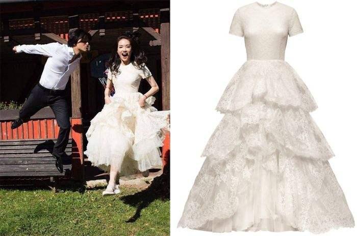 明星梦幻婚礼的婚纱礼服，星光熠熠缔造梦幻之美