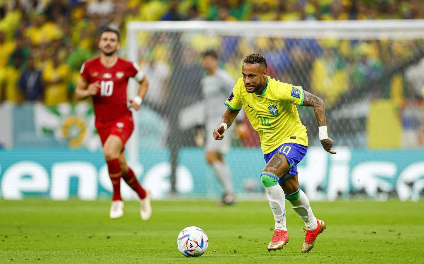 内马尔比赛,速度与技巧的绝佳展现