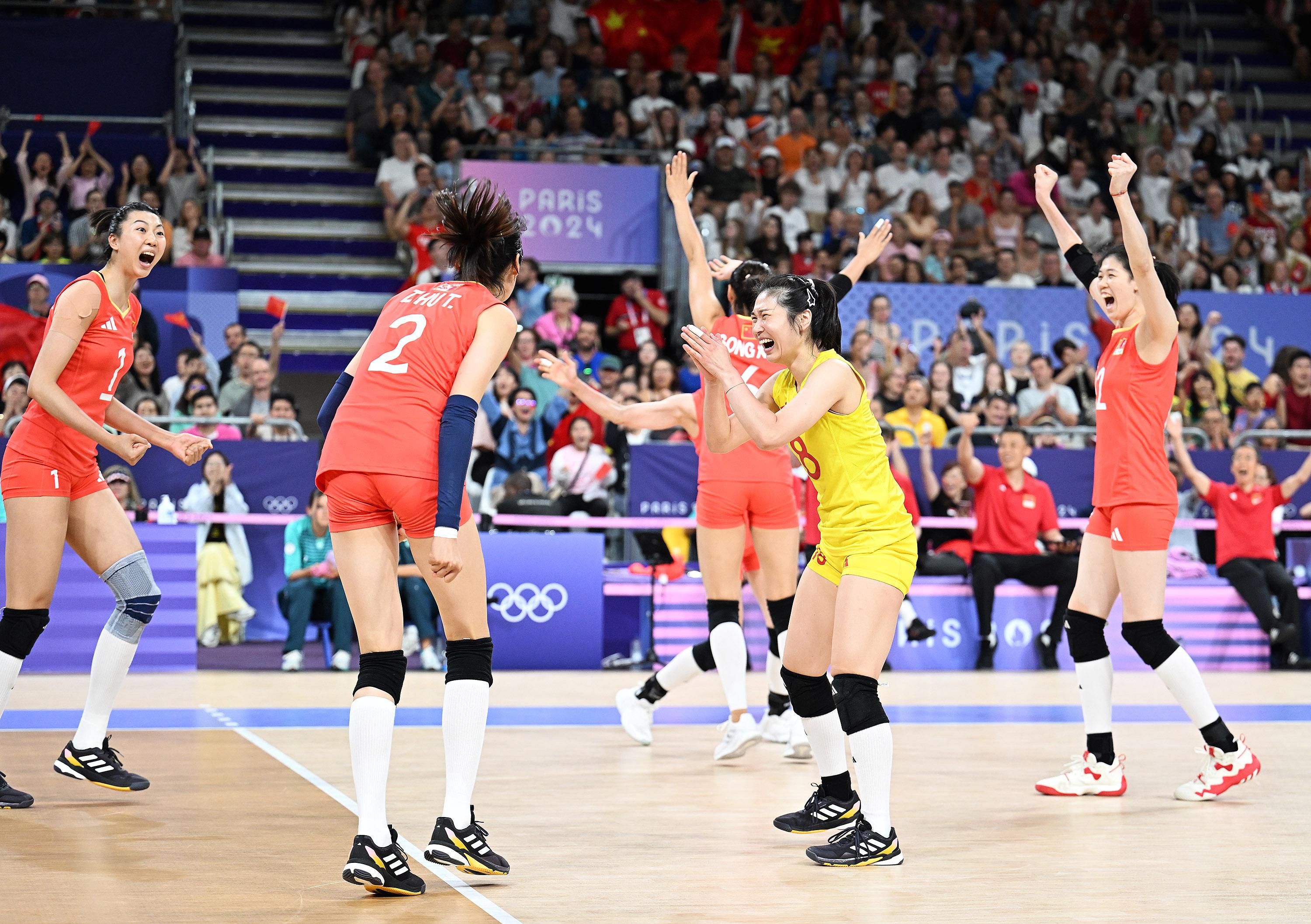 北京奥运会女排比赛,变化、自信与荣耀的辉煌乐章