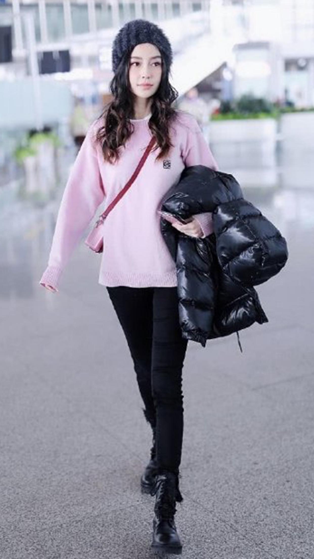 杨颖机场美照曝光,时尚拍摄指南与大片打造秘籍