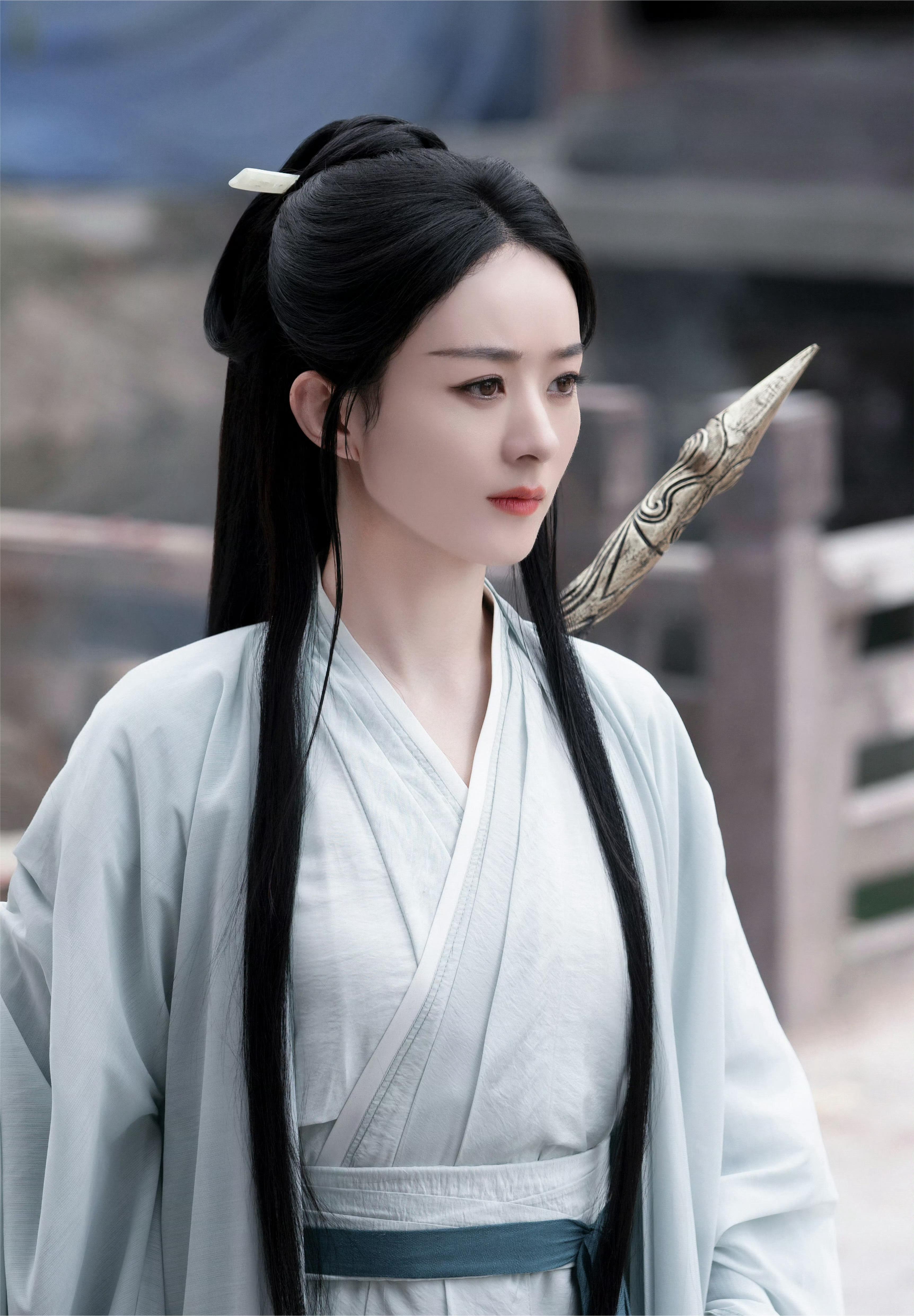 赵丽颖最新剧集，自然美景中的心灵之旅，探寻内心的平和与宁静