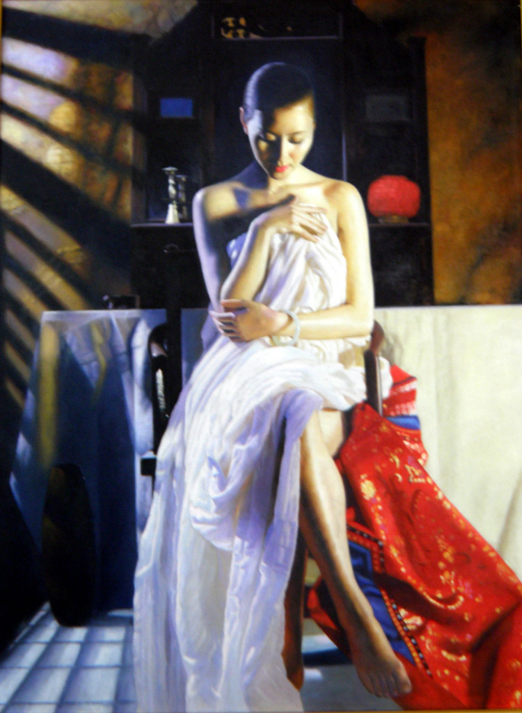 谢文2016人体艺术作品,小巷深处的艺术秘境探索