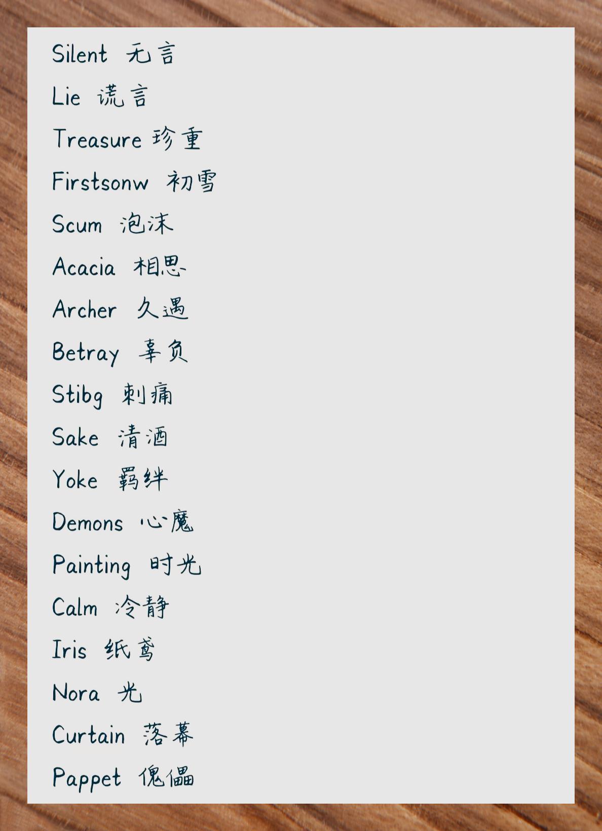 微信最新英文网名生成指南，精选流行英文网名推荐