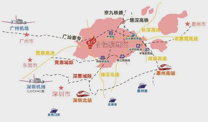 惠州仲恺区未来蓝图揭秘,最新规划图全景展示未来发展规划