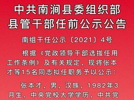 南涧县最新人事任名单及其背后的故事揭秘