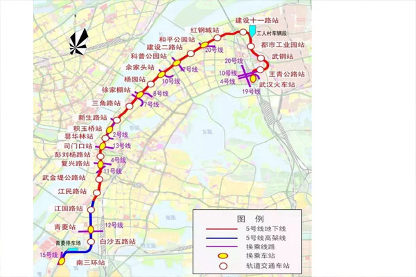 武汉地铁5号线建设最新进度纪实,全线动态更新速递