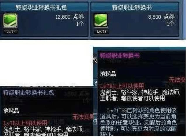 DNF满级转职书最新动态与观点论述